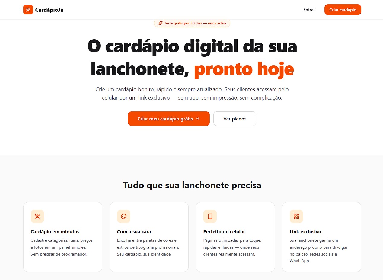 Capa do projeto Inova Menu
